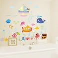 thumbnail image 5 of Decal Wall Sticker Kids Kindergarten Ocean World Panel Removable Room Vinyl Waterproof Bedroom Cartoon Brand New, 5 of 6