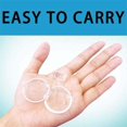 thumbnail image 2 of Anti-snoring nose clip - Silicone 2-pack - Magnetic Transparent, 2 of 4