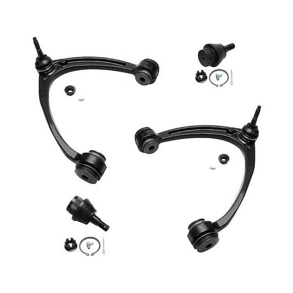 Front Control Arm and Ball Joint Kit - Compatible with 2007 - 2015 Chevy Tahoe 2008 2009 2010 2011 2012 2013 2014