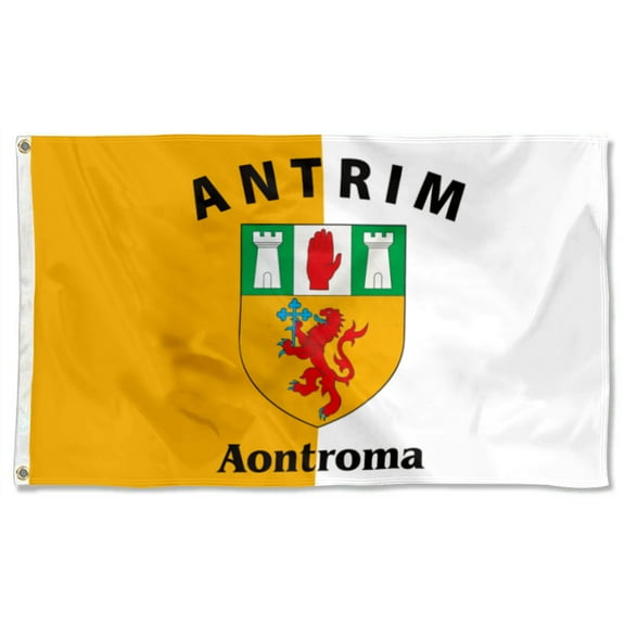 ANTRIM IRELAND COUNTY Flags Polyester 3x5 FT banner