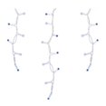 thumbnail image 1 of Ledup Manufacturing Group 266837 135L Christmas Compact Icicle Light Set, Blue & White, 1 of 1