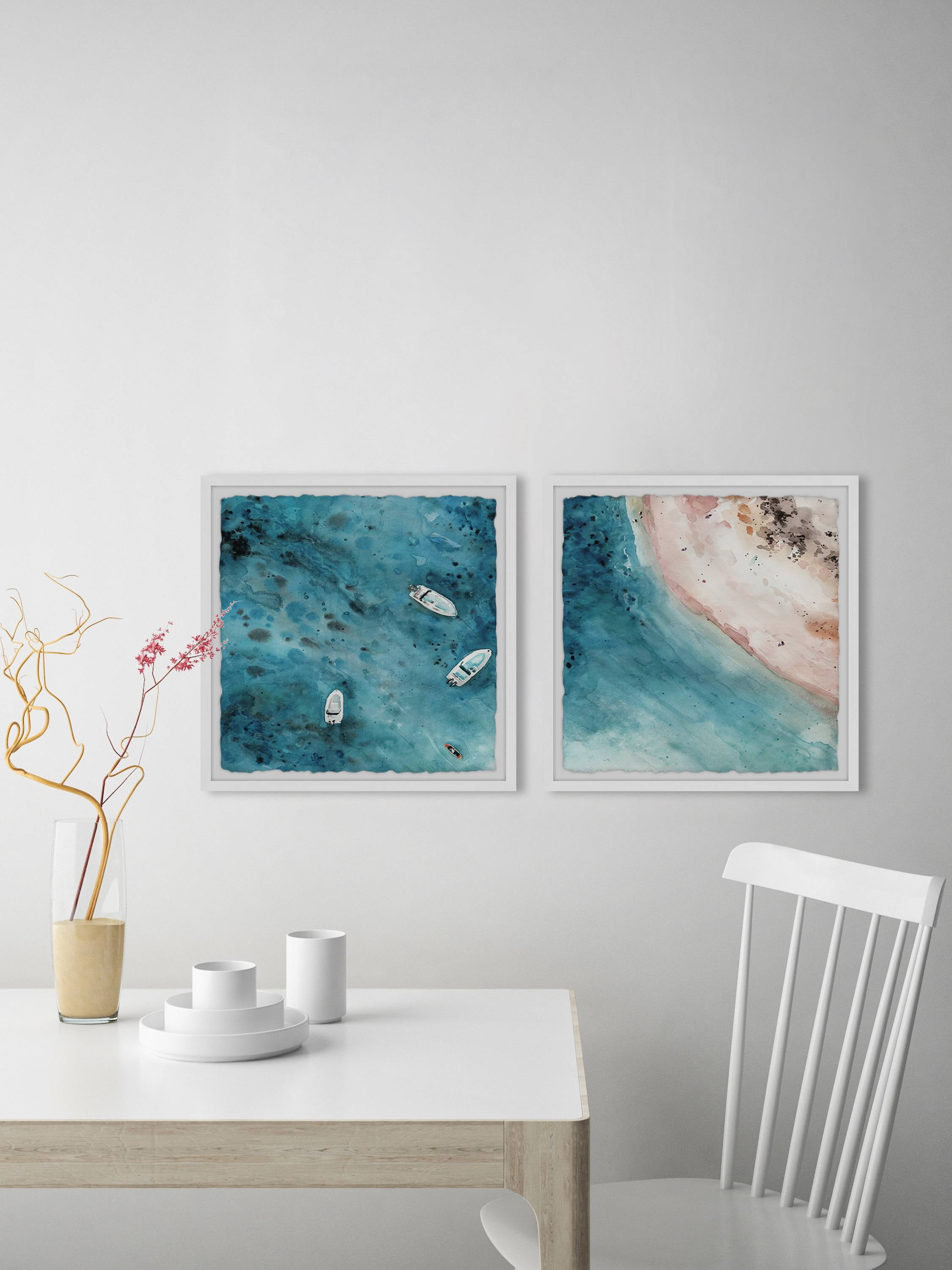 Marmont Hill Perfect Getaway Diptych, Art Prints 64.00" x 1.50"