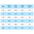 thumbnail image 6 of FEDTOSING Women's High Waisted Yoga Leggings 25" Navy Blue Workout Yoga Pants with Pockets,up to Size 2XL, 6 of 6