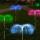thumbnail image 4 of Bewildely Luz de jardín con energía Solar de acero inoxidable, reemplazo de paisajismo de suelo desmontable, lámpara de medusas para Patio y Iluminación y accesorios Cálido, 4 of 6