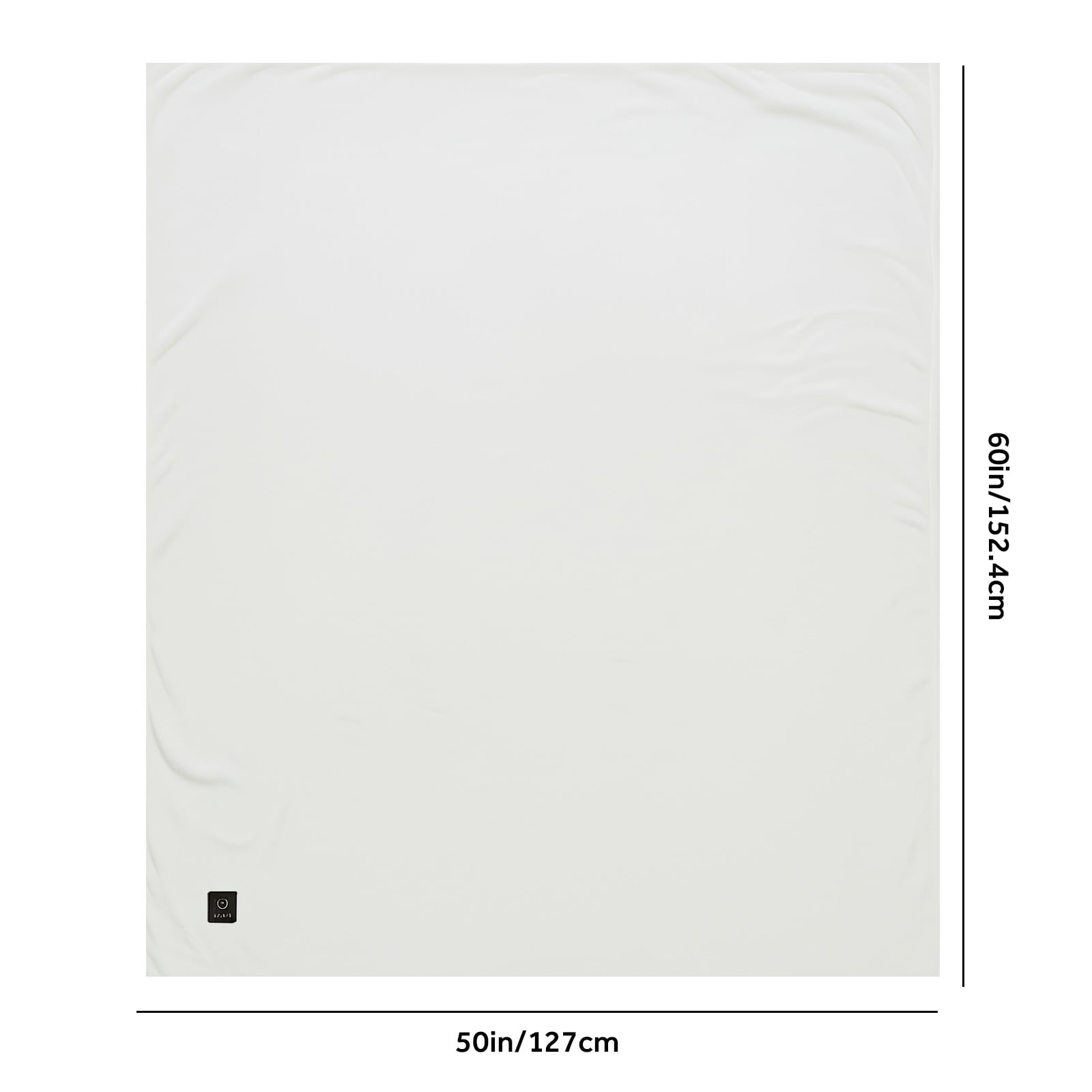 OldPAPA 50" x 60" Heated Blanket,Electric Blanket Throw,Double-Layer Flannel Heated Blanket with 4 Heating Settings,4 Hours Auto Off,5 Years Warranty,ETL Certified,Machine Washable
