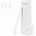thumbnail image 1 of Chenchen Stylus Pen for Ipad Pencil (2018-2025) - 2X Fast Charge Compatible with Apple Pencil Pro 13”/12.9”/11”/M4, iPad 11/10/9/8/7/6/th Gen, Air 7/6/5/4/3/M3/M2, Mini7/6/5th, White, 1 of 1