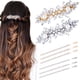 thumbnail image 1 of Pasres para El Cabello con Perlas, 6 Pasres de Metal con Diamantes de Imitación Brillantes, Horquillas Decorativas para El Cabello para Bodas, Bailes de Graduación, Accesorios para Novias, 1 of 3
