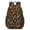 Black and Brown-1, variant on Black and Brown Leopard Print 17" School Backpacks for Teens,Waterproof Oxford Fabric,S-Shape Padded Straps for School,Travel,Hiking,Camping