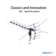 thumbnail image 1 of Antena exterior UV con rotación de 360°, 45-230 MHz/470-860 MHz, 15-22 dB, color negro, 1 of 8