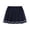 Navy, variant on ATORRE Girl's Tennis Skirt 2026 Back to School Preppy Casual Fashion Color Block Versatile Pleated Skirt with Liner for Daily Wear Navy 12-13 Years