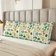 thumbnail image 6 of Disketp Alpaca and Cactus Print Body Pillow Cover - Super Soft 20x54 Body Pillow Case,Long Side Hidden Zipper (Pillow core not included), 6 of 8
