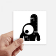 thumbnail image 1 of Universe Alien Monster Alien Sticker Square Waterproof Stickers Wallpaper Car Decal, 1 of 1