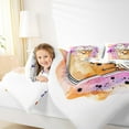 thumbnail image 4 of Feelyou Cute Ghost 01 for Kids, Boba Milk Tea Twin Comforter Sets, Cartoon Watercolor Reversible Bedding Set, Breathable Home Decor,2 Pieces, 4 of 8