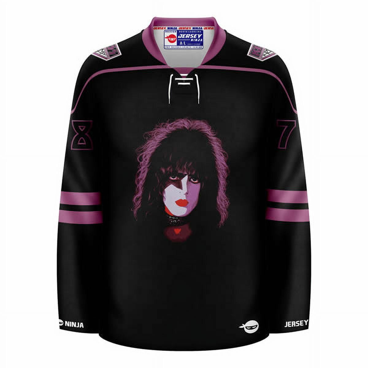KISS The Solo Albums Starchild Hockey Jersey - Walmart.com