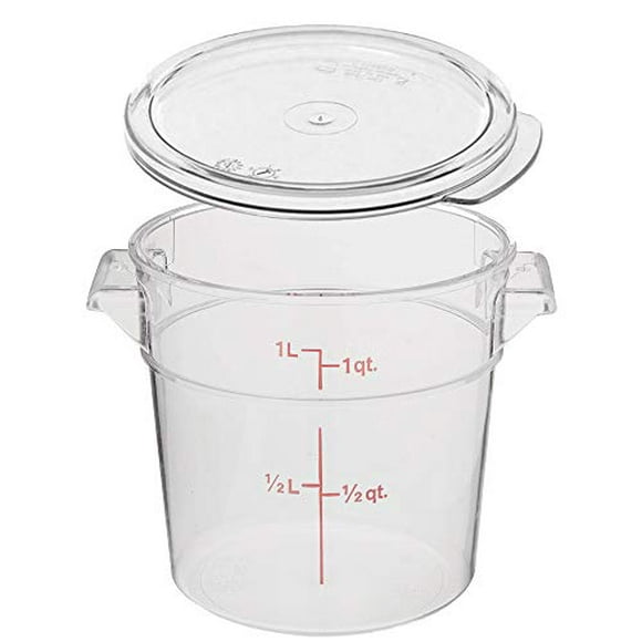 1 Quart Plastic Containers Lids