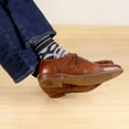 thumbnail image 2 of BambooMN Men's Colorful Cotton Design Novelty Dress Socks - Color 2 (4 Pairs) - 4 Pairs, 2 of 7