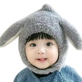 thumbnail image 1 of Baby Hat Ear Protection Thicken Cute Lightweight Kid Bonnet for Winter, 1 of 10