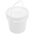 thumbnail image 4 of Dispensador de toallitas portátil, cubo de toallitas con asa, cubo dispensador de toallitas, contenedores de toallitas, dispensador de toallitas de baño recargable, 4 of 8