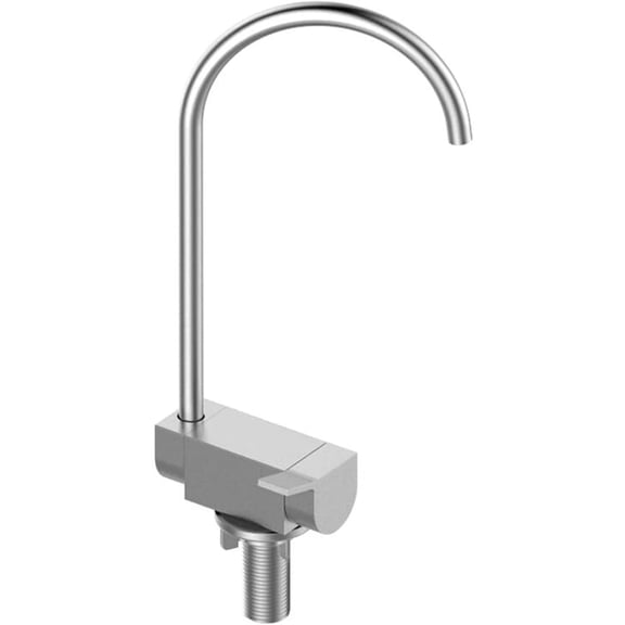 Kitchen Drinking Water Tap Folding Cooling Only Stainless Steel Kitchen Water Filter Faucet Brushed