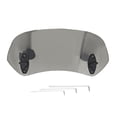 thumbnail image 2 of TOPINCN Adjustable Clip On Windscreen Wind Deflector Windshield Extension Spoiler Accessories For / / And Other Motorcycle General Type Installation, 2 of 8