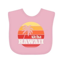Inktastic Aloha Hawaii Vacation Retro Vintage Boys or Girls Baby Bib