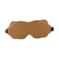thumbnail image 3 of MERIGLARE Sleep Blocking Light Lightweight Creative Blindfold for Home Yoga Train Khaki, 3 of 9