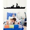 thumbnail image 2 of Wallhogs Haynes Destroyer Silhouette Cutout Wall Decal, 2 of 2