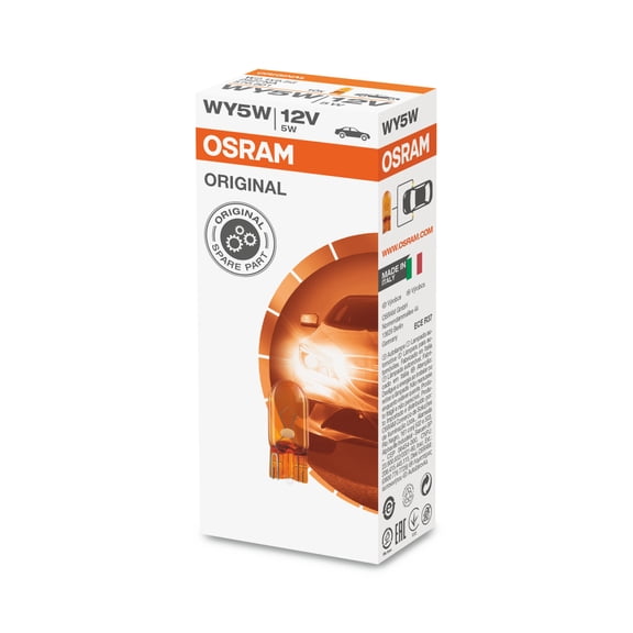 10-PK Osram 2827 WY5W 12V ORIGINAL High-Performance Automotive Bulb