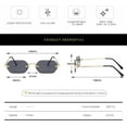 thumbnail image 3 of Vintage Rimless Sunglasses Women Men Travel Small Frame Sun Glasses Sexy Ladies, 3 of 6