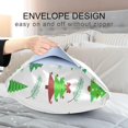 thumbnail image 7 of GZHJMY Christmas Tree Satin Pillowcase, Soft Breathable Silk Pillow Case with Envelope Closure for Hair and Skin, Queen Size 30 x 20 Inch Home Decor, 7 of 7