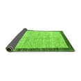 thumbnail image 2 of Ahgly Company Indoor Rectangle Abstract Green Modern Area Rugs, 2' x 5', 2 of 4