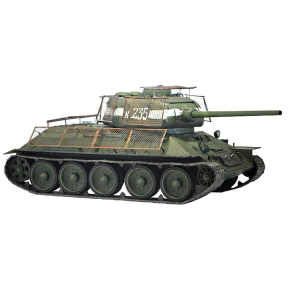 Academy T-34/85 No. 183 Factory "Berlin 1945" Model Kit