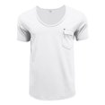 thumbnail image 5 of kamemir Workout Shirts Men's T-Shirt, Classic Soft and Comfortable T-Shirts for Men White,L, 5 of 6