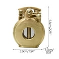 thumbnail image 1 of CEHVOM Briquet Rétro Transparent à Kérosène de Haute Qualité Collection, 1 of 3