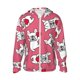 thumbnail image 1 of Balery French Bulldog Sudadera ligera de manga larga con capucha y protección solar UPF 50+ para hombre y mujer, ideal para pesca y running-XX-Large, 1 of 7
