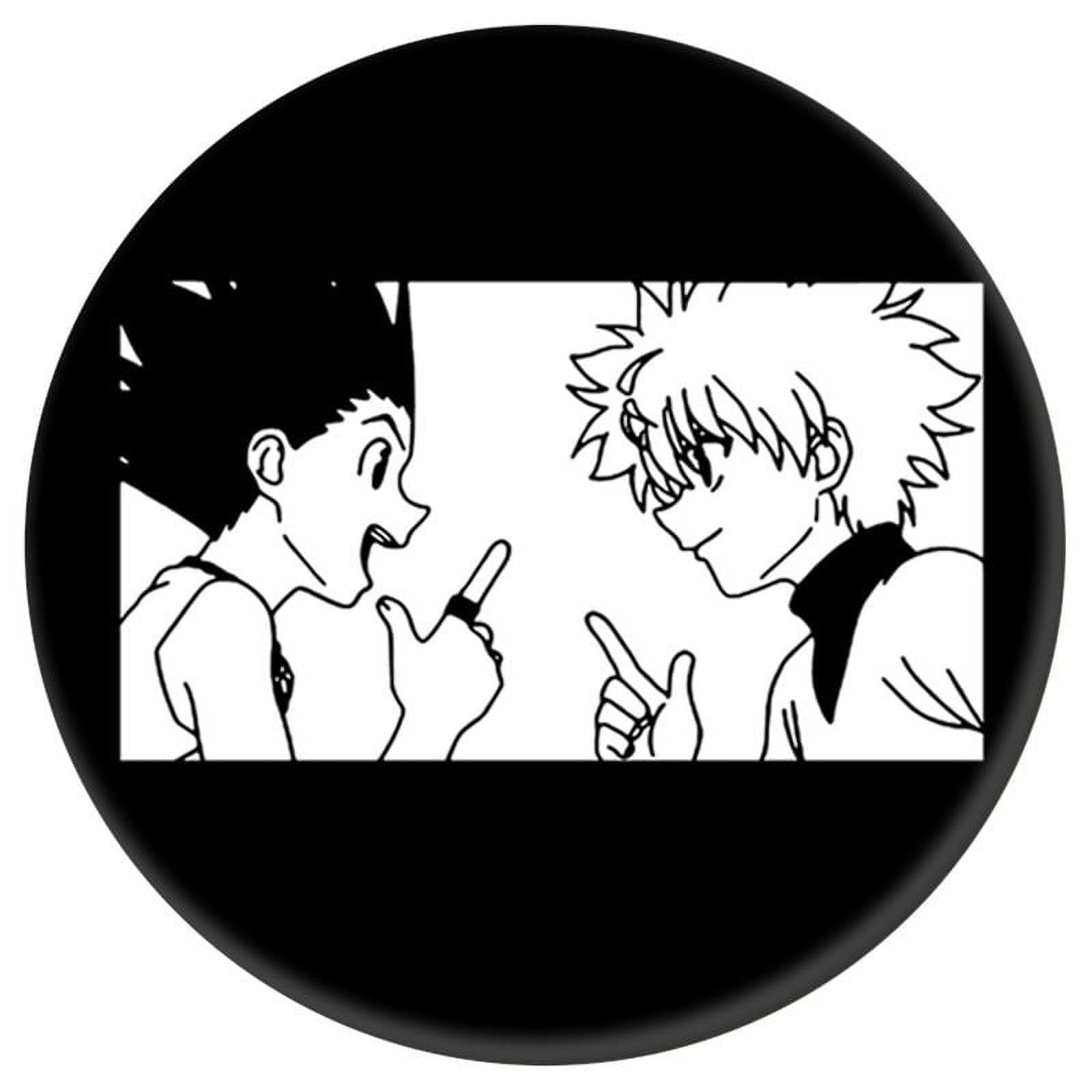 Hunter x Hunter Character Style Pins / Anime Buttons - CosplayFTW