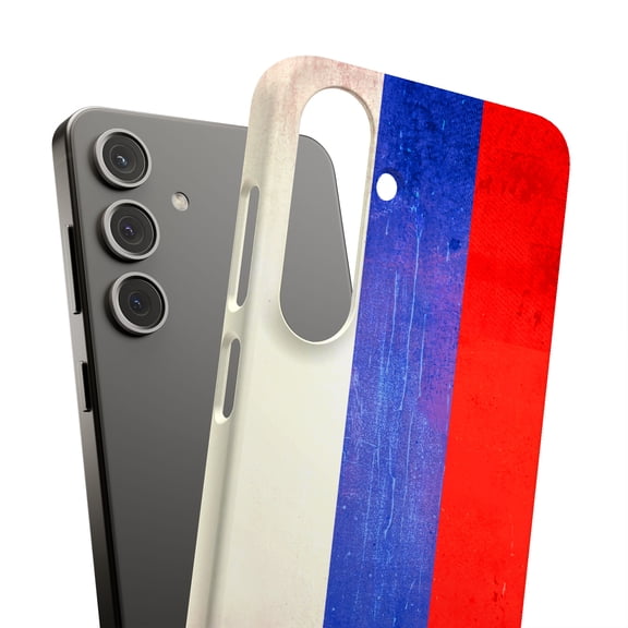 For Samsung Galaxy S23, Hard Shell, Old Flag Russia Print, USA