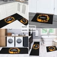 thumbnail image 2 of Thanksgiving Decor Kitchen Mat and Rug Set Halloween Pumpkin Kitchen Rugs Witches Non Skid Washable,Floor Cushion Waterproof Rug,Rubber Backed Area Rugs for Kitchen Sink, 2 of 6