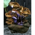thumbnail image 2 of Hi-Line Leave Fountain with LED Light, 2 of 2