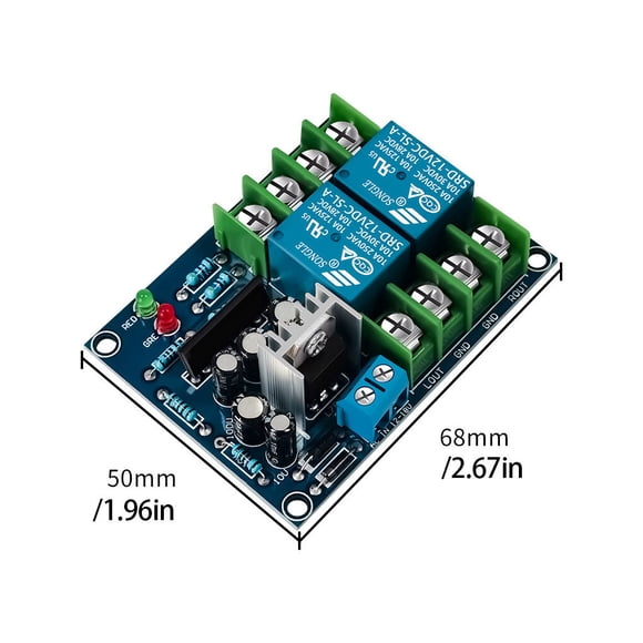 VONKY 10A Speaker Protection Circuit Board Dual Channel Audio Amplifier Module Replacement Sound Loudspeaker Assembled