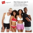 thumbnail image 5 of Hanes Women's Originals Comfywear Rib Crop Tank and Sleep Shorts, 2-Piece Set, 5 of 5