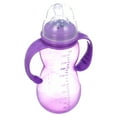 thumbnail image 4 of Nuby 11oz Tritan 3 Stage Bottle to Cup, Purple, 4 of 5