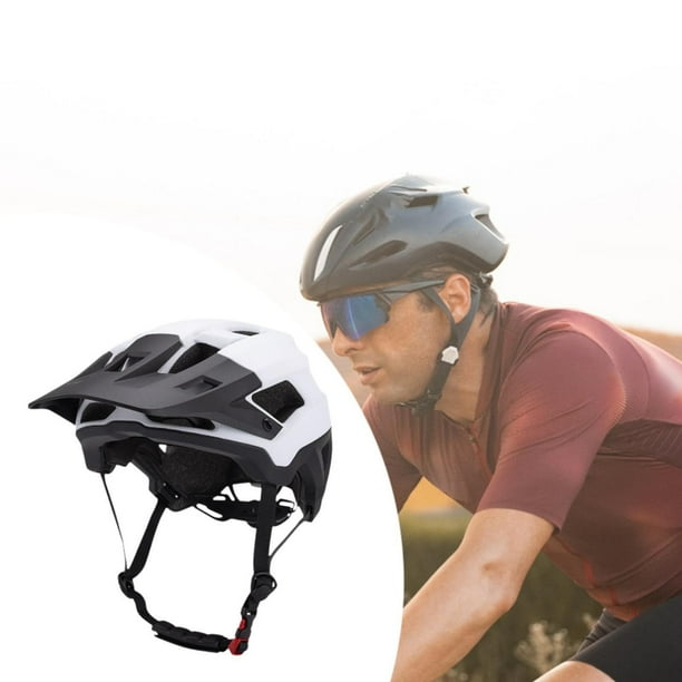 Casco de Bicicleta shamjiam Ajustable para Adultos Negro 55cm-61cm