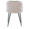 thumbnail image 2 of CorLiving Ayla Velvet Upholstered Side Chair, 2 of 9