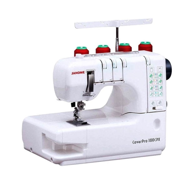 Janome CoverPro Portable Commercial Sewing Machine with Set of Needles