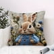 thumbnail image 4 of Uuiauoio Decorative Throw Pillow Covers 18x18 Inch Set of 1,Soft Textured Cushion Case,Modern Home Decor for Couch Bed Living Room, 4 of 6