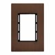 thumbnail image 1 of Placa 3 Ventanas Estévez Aluminio Bronce Cepillado, 1 of 3