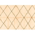 thumbnail image 1 of Ahgly Company Indoor Rectangle Solid Orange Modern Area Rugs, 7' x 9', 1 of 4