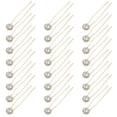thumbnail image 7 of Miallo 24 Pcs Gold Hair Pins for Blonde Hair, Decorative Metal Bobby Pins Set, Strong Hold Hair Accessories for Wedding & Party, 7 of 7