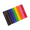 thumbnail image 1 of 51 Pack Rainbow Fraction Blocks Tower Cube Math Education Kit for Kids, 1 of 9